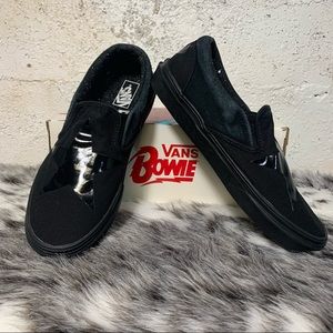 David Bowie Blackstar slip on Vans